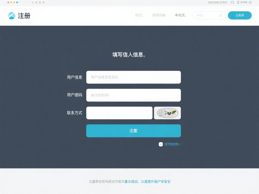 填写个人信息：在注册页面中，按照提示输入你的基本信